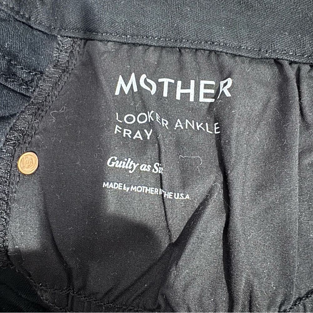MOTHER The Looker Ankle Fray in Guilty As Sin Size 32 - Picture 7 of 10